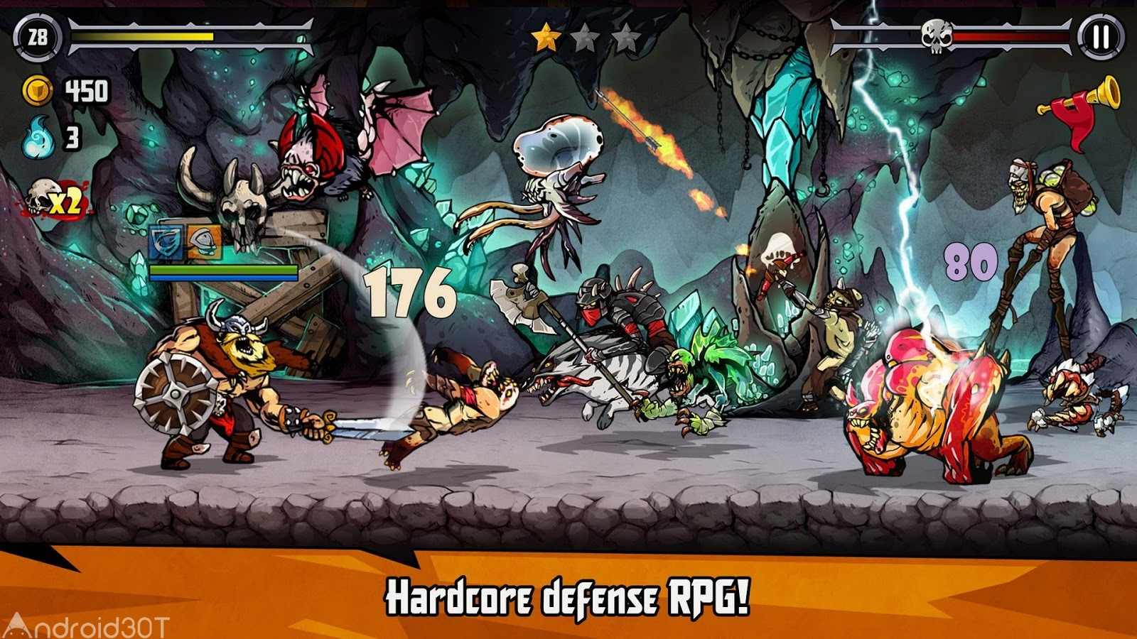 دانلود Bravium – Hero Defense RPG 1.1.1 – بازی اکشن اندروید